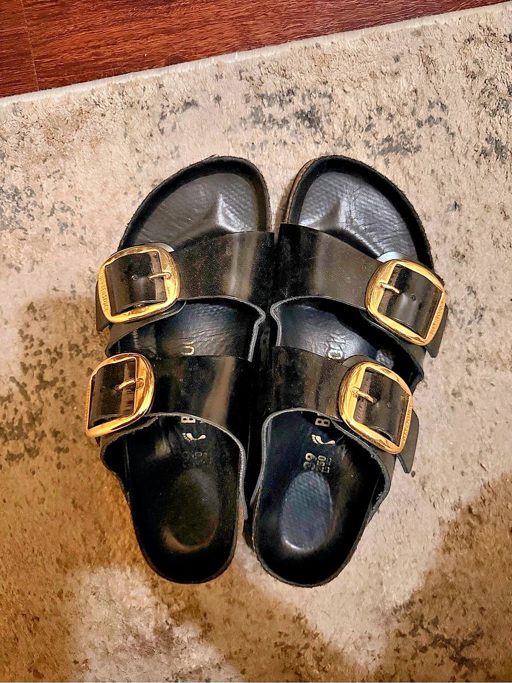 Birkenstock Arizona Big Buckle Sandals Black EU 39